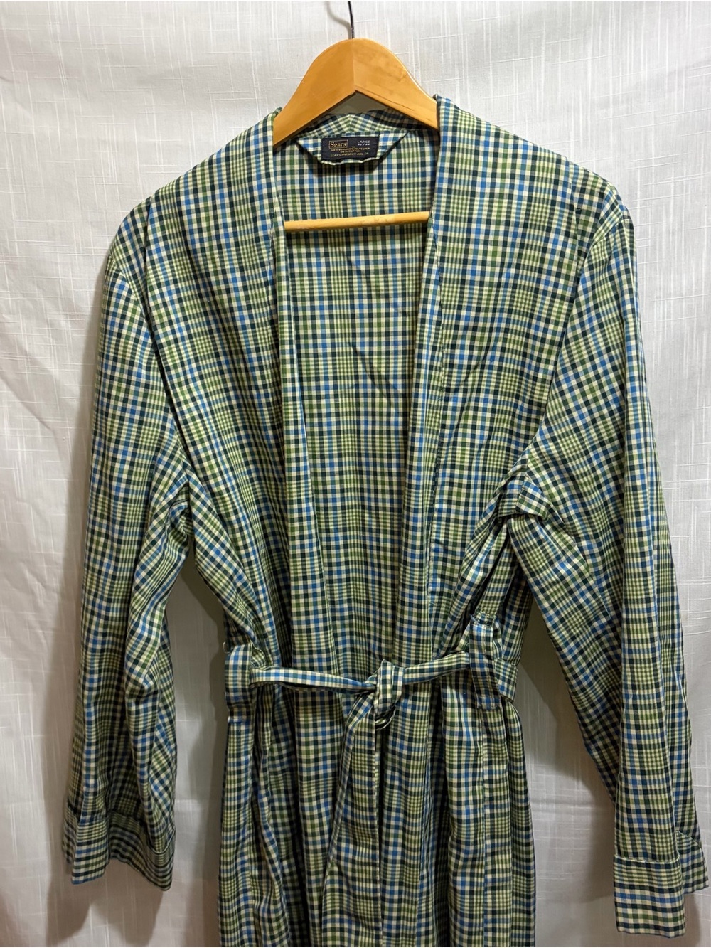 Vintage Sears men's robe L